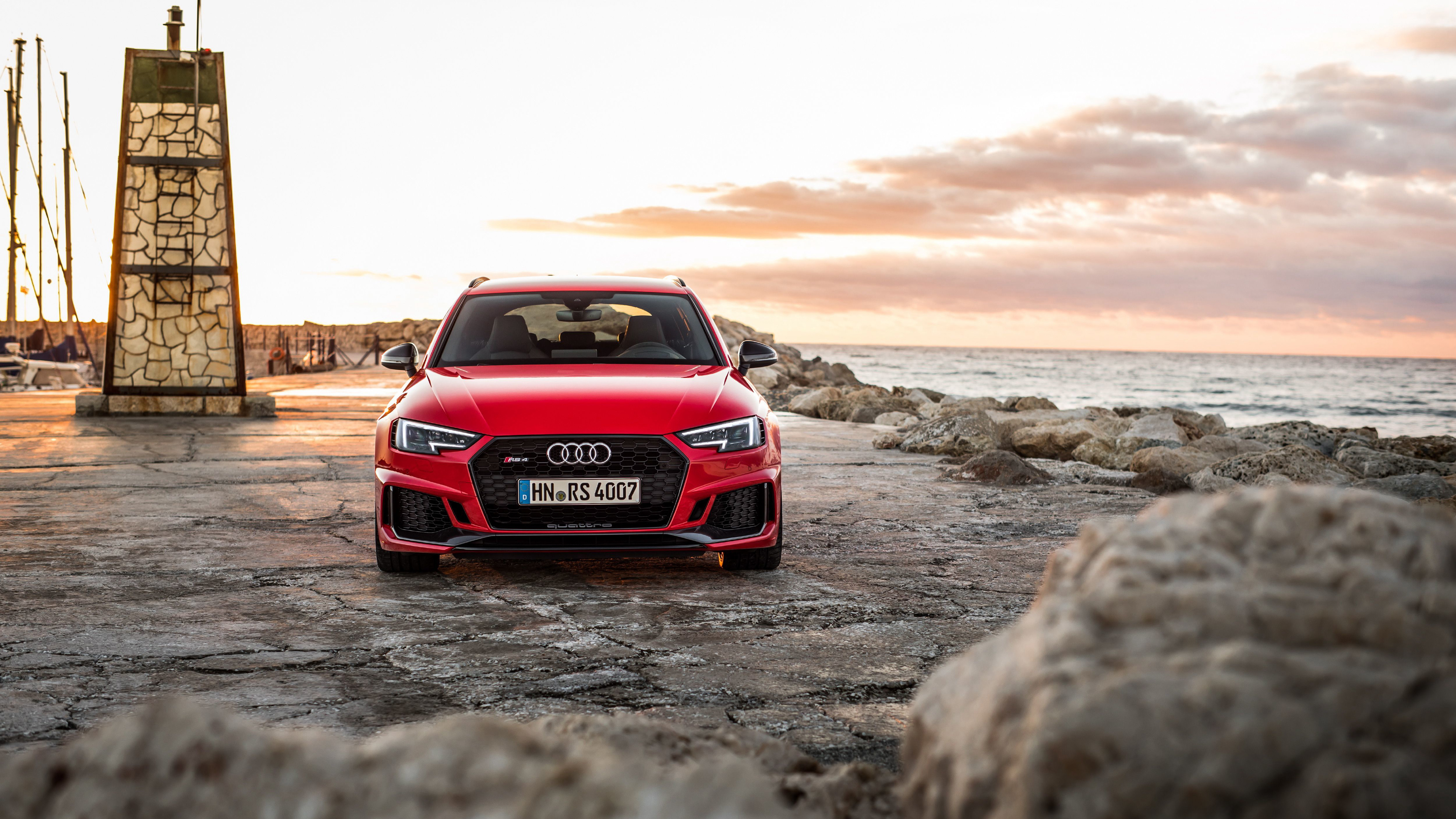 2018 Audi RS 4 Avant 4K Wallpapers