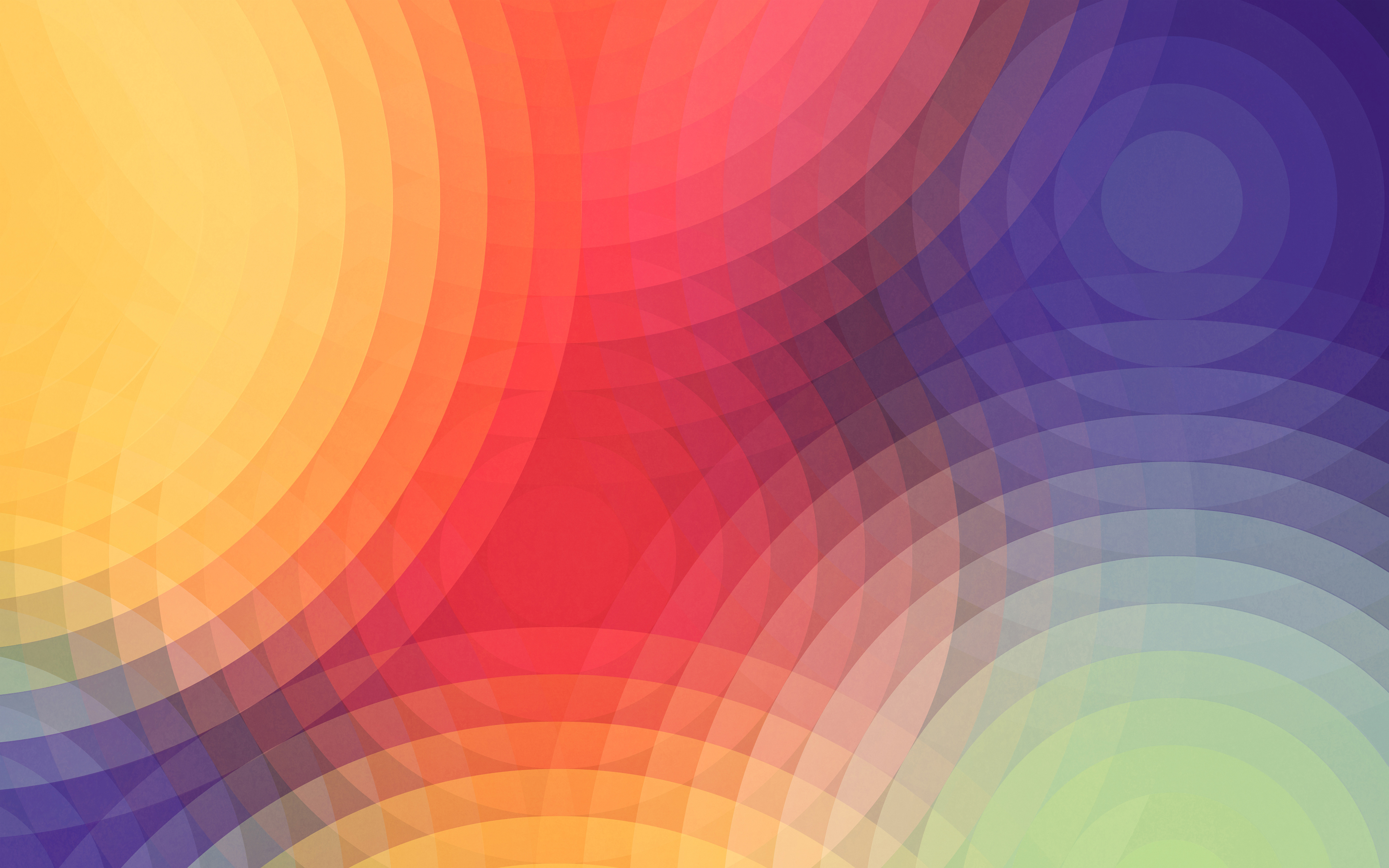 Colorful Circles 4K Wallpapers