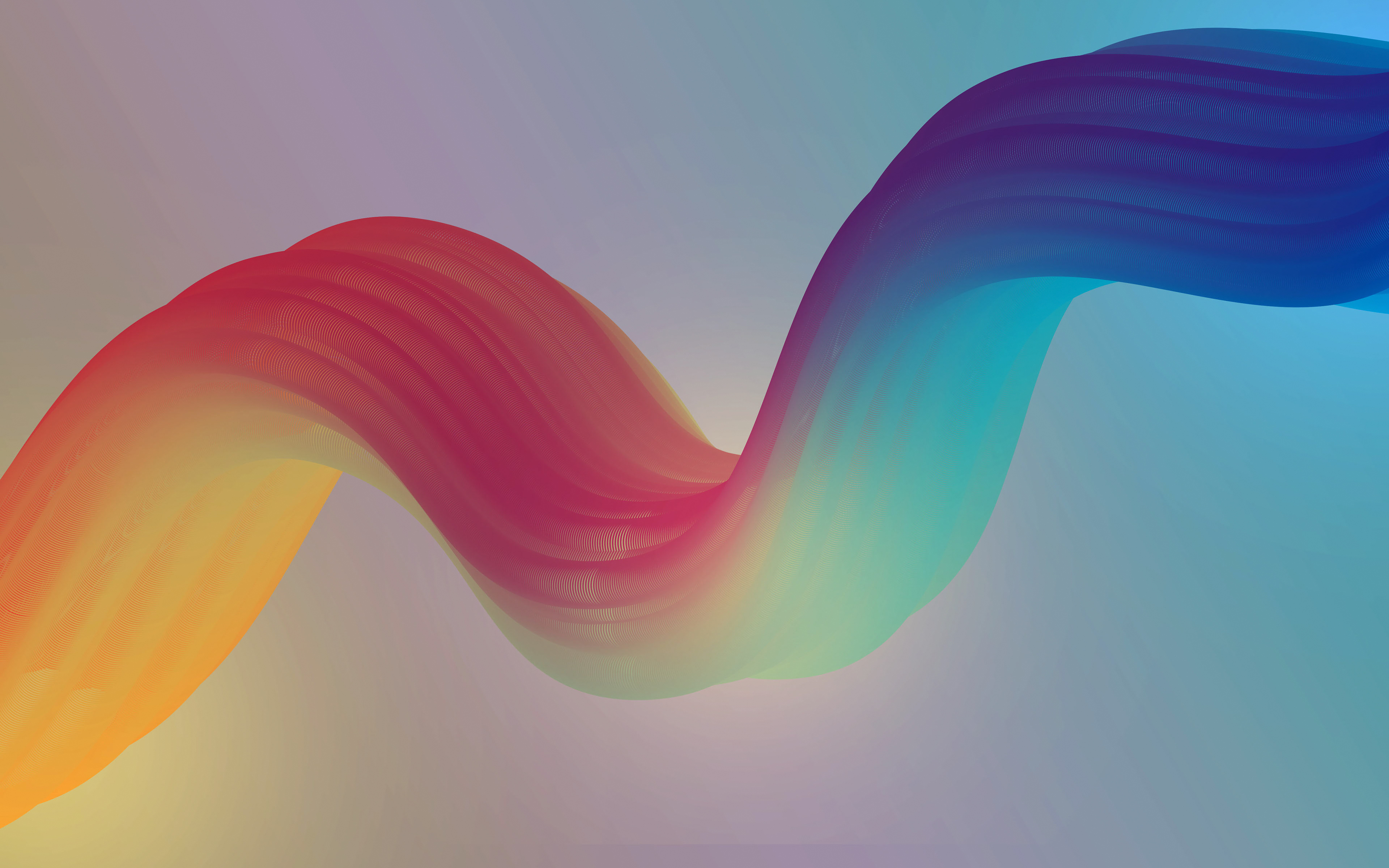 Colorful Curve 4K Wallpapers