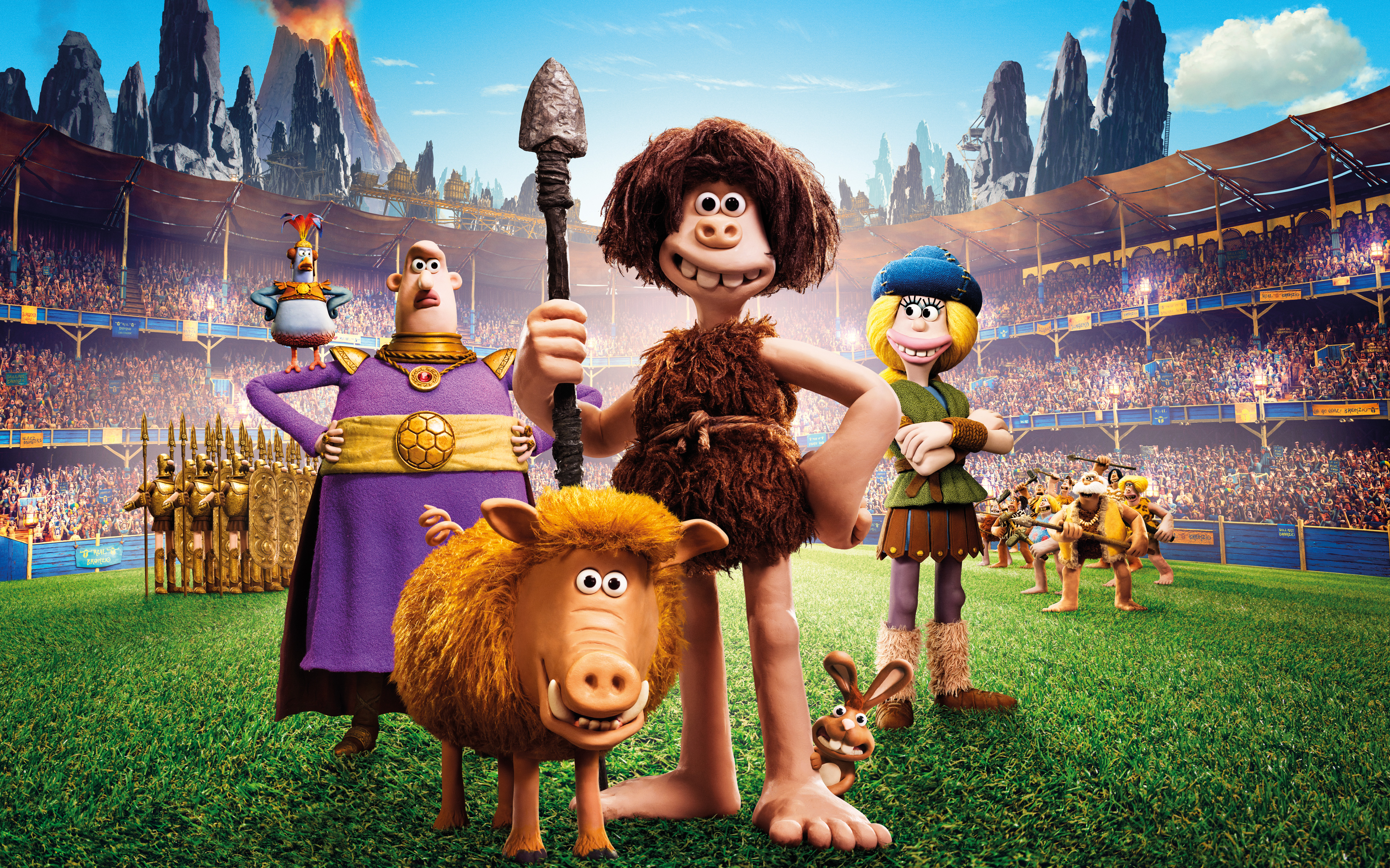 Early Man Animation 2018 4K 8K Wallpapers
