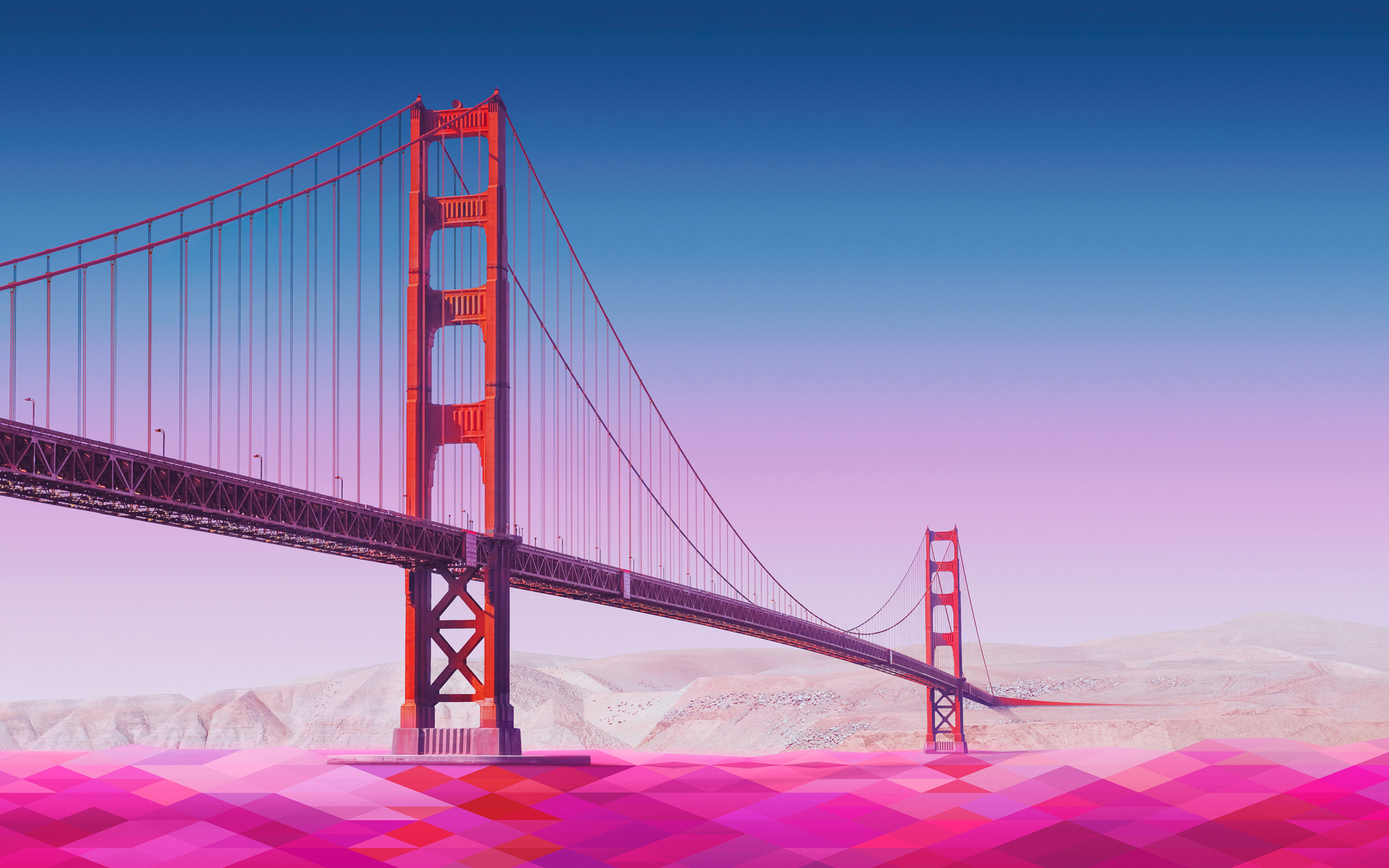 Golden Gate Bridge CGI HD Wallpapers