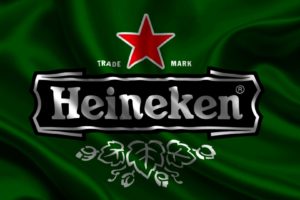 Heineken, Beer, Brand, Satin, Flag