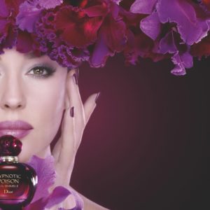 Hypnotic poison eau sensuelle, Dior, Monica bellucci, Girl, Flowers, Perfumes, Floral fragrance