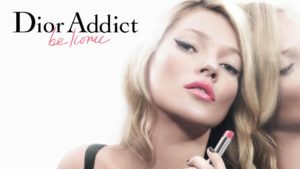 Kate moss, Dior addict, Girl, Lipstick, Close-up