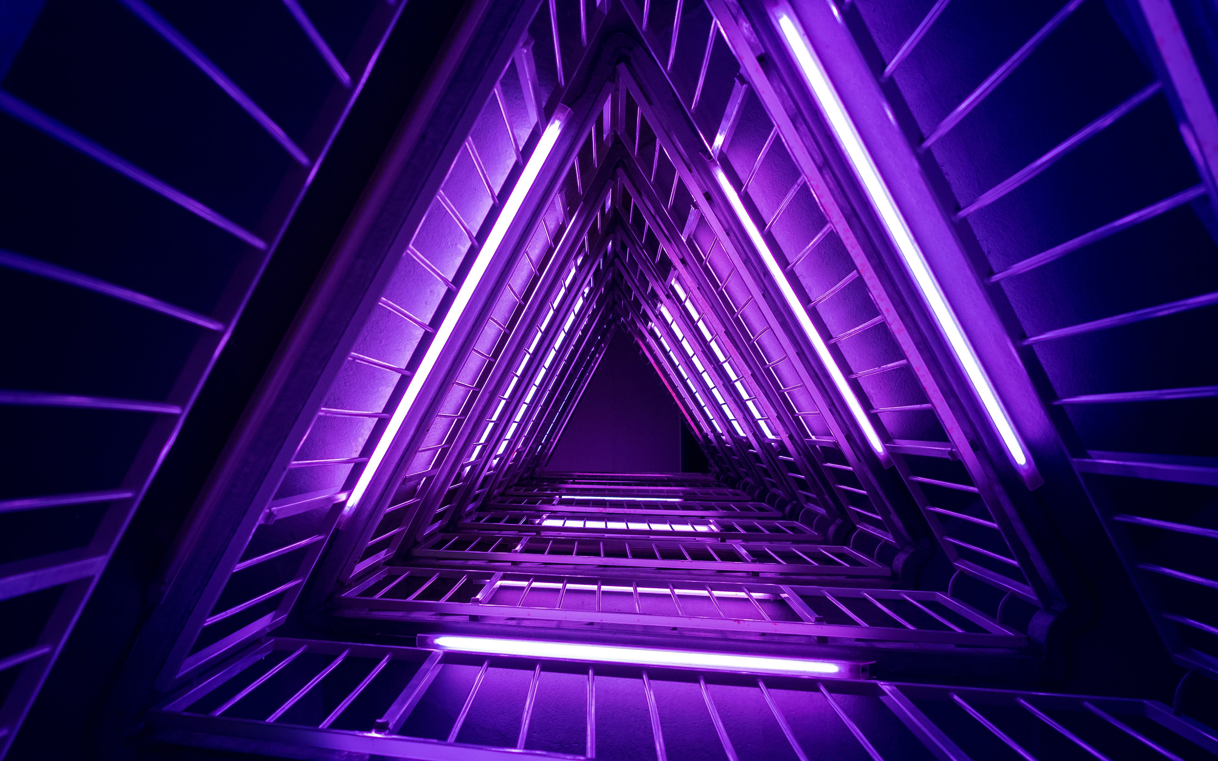 Neon Architecture 4K Wallpapers