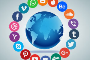 Social networking, Media, Logos Full HD