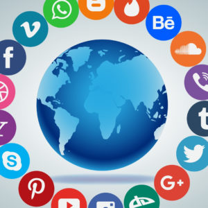 Social networking, Media, Logos Full HD Wallpapers
