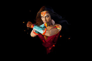Wonder Woman Minimal HD Wallpaper