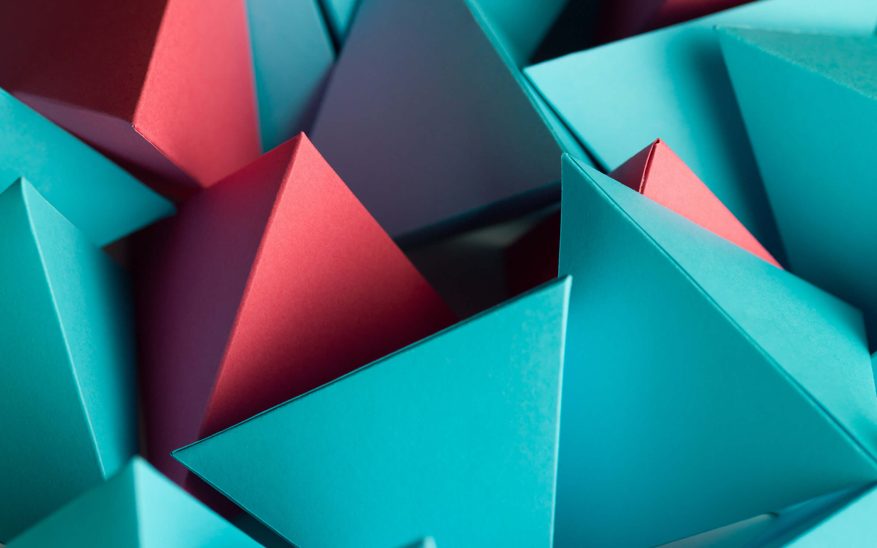 3D Triangle Cube Wallpapers