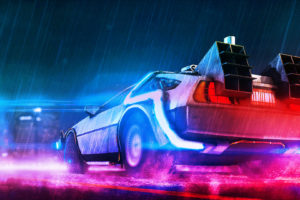 Back To The Future Neon