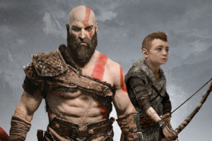 Kratos Atreus God of War HD
