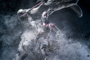 Kratos in God of War 2018 4K Wallpapers
