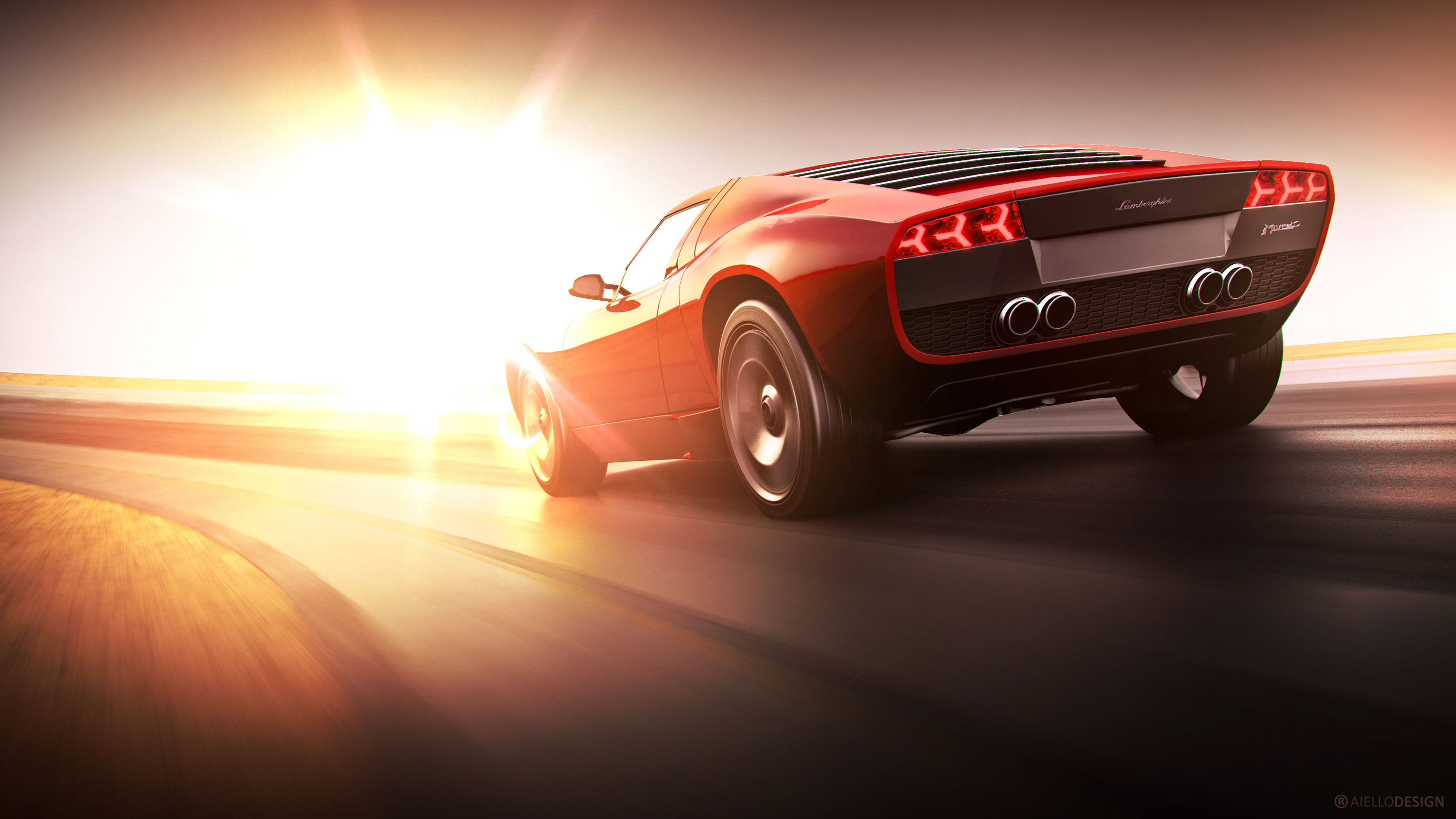 Lamborghini CGI 4K Wallpapers