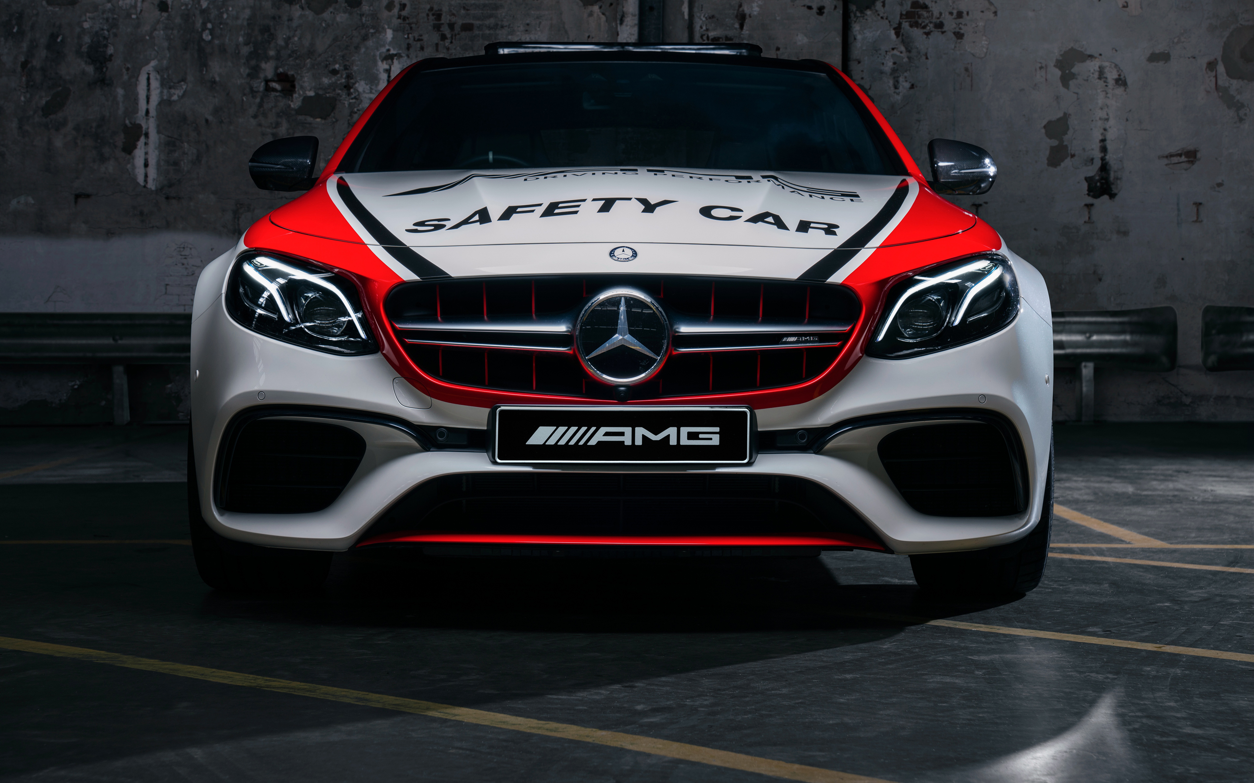 Mercedes AMG E 63 S 4MATIC Safety Car 2018 4K Wallpapers