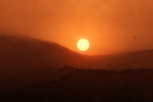 Sunrise Red Planet 4K Wallpapers