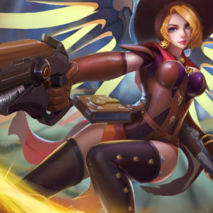 Witch Mercy Overwatch Wallpapers