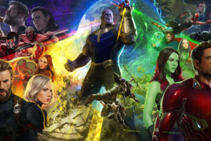Avengers Infinity War Artwork 4K 8K