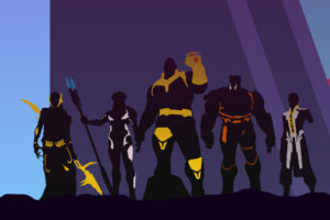 Avengers Infinity War Thanos Artwork