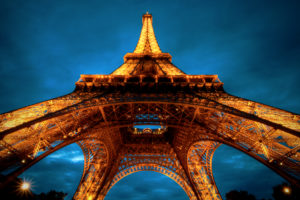 Eiffel Tower Paris HDR