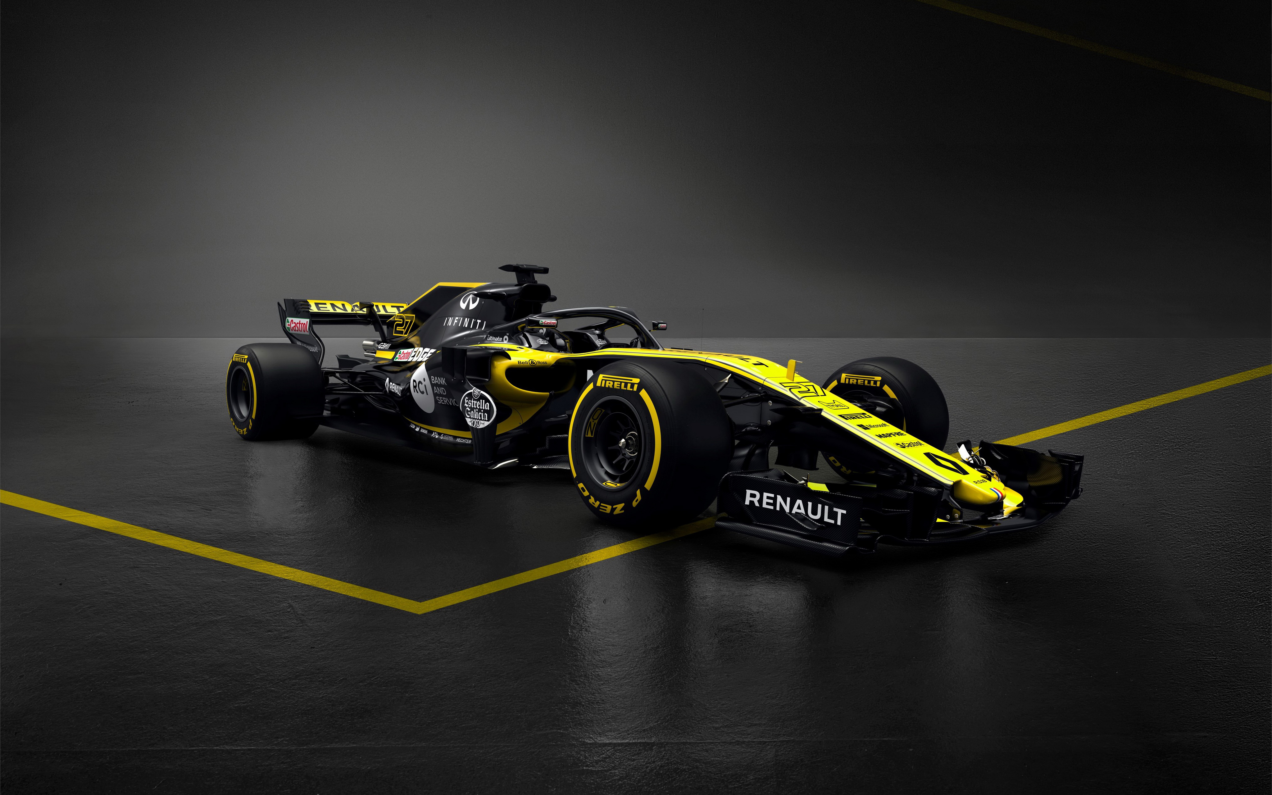 Renault RS18 Formula 1 2018 4K Wallpapers