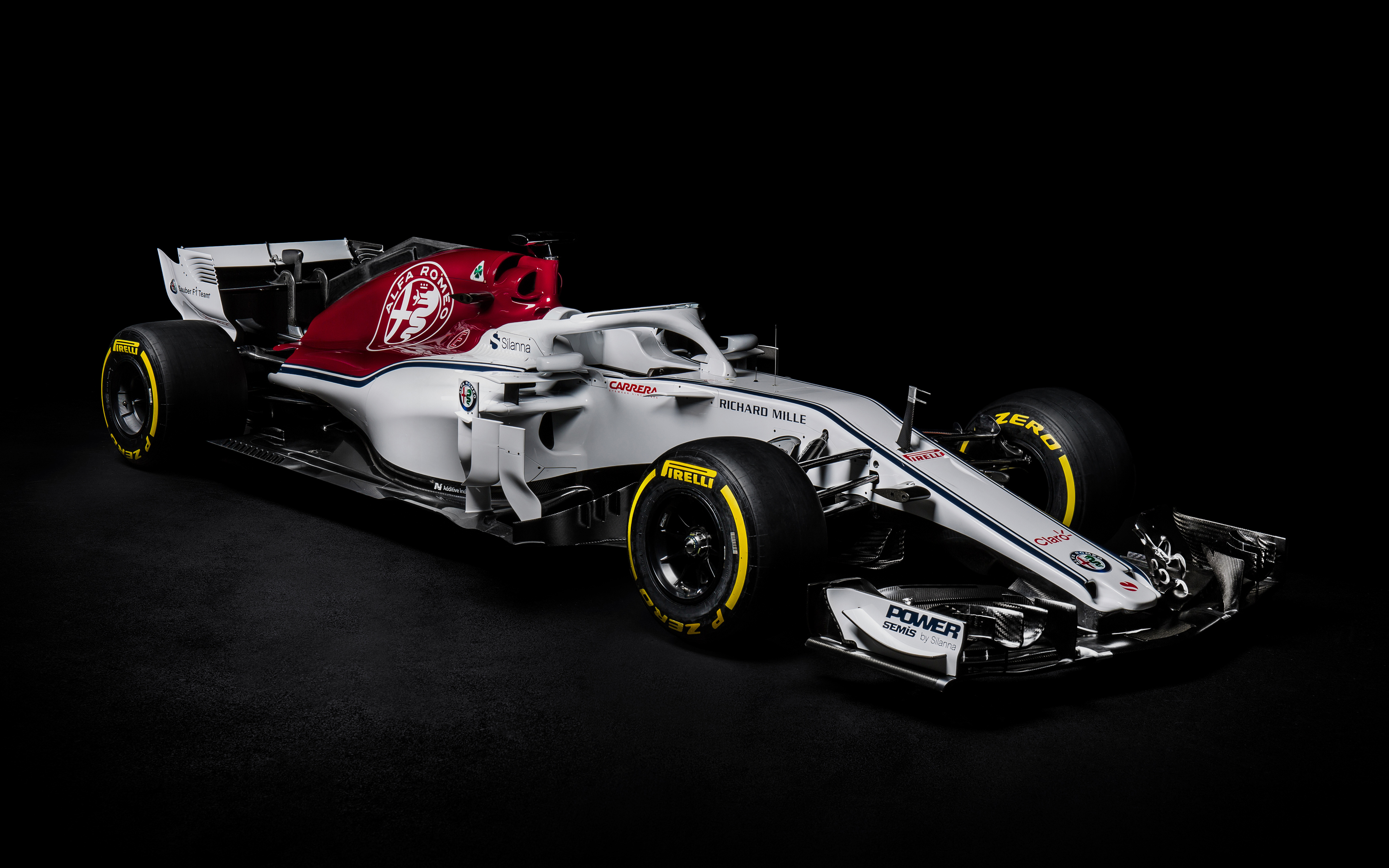 Sauber C36 Formula 1 2018 4K Wallpapers