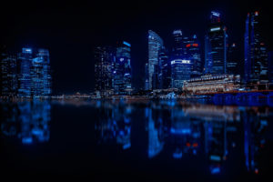 Singapore Nigh Cityscape Wallpapers