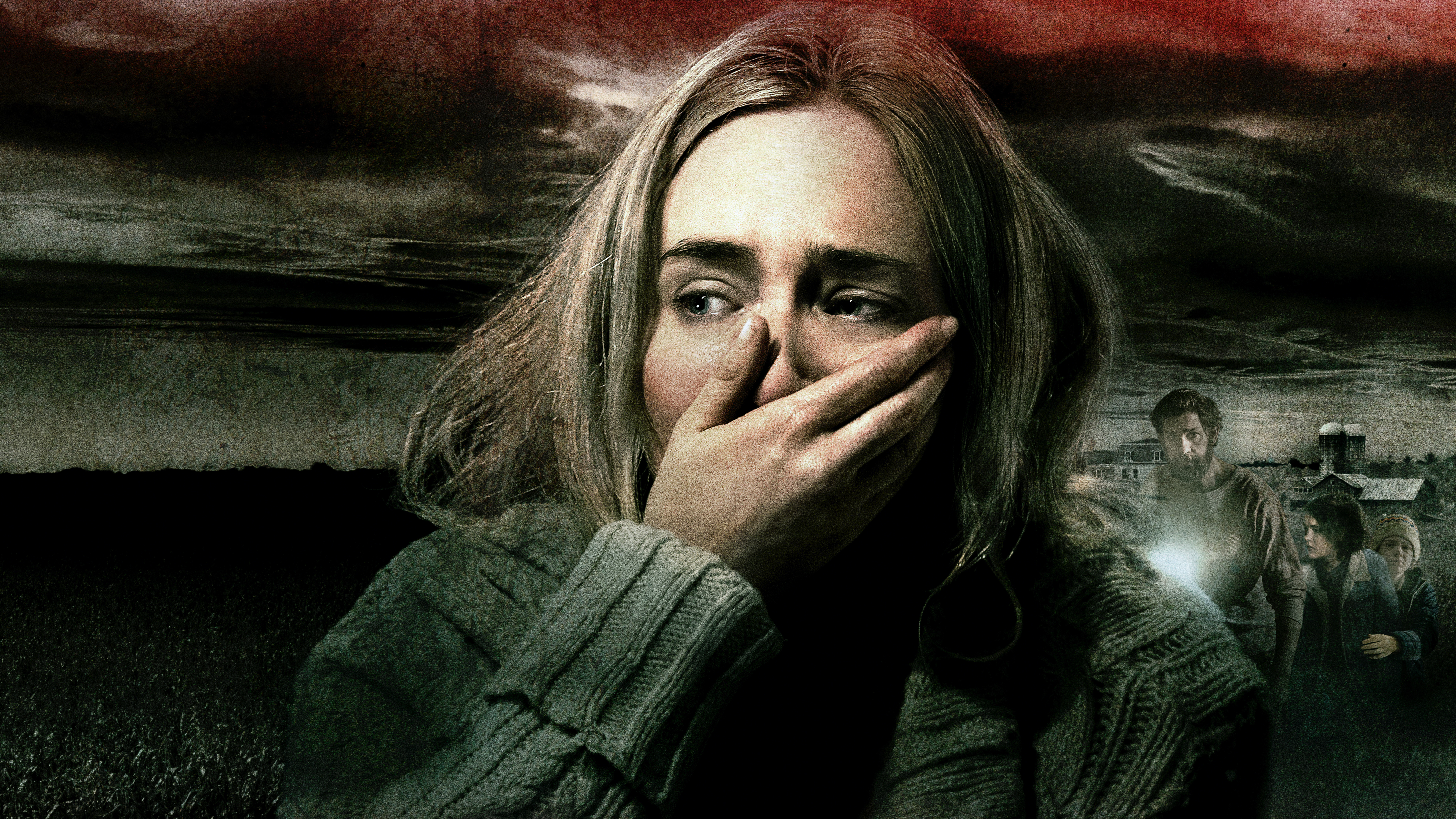 A Quiet Place Emily Blunt 4K 8K Wallpapers