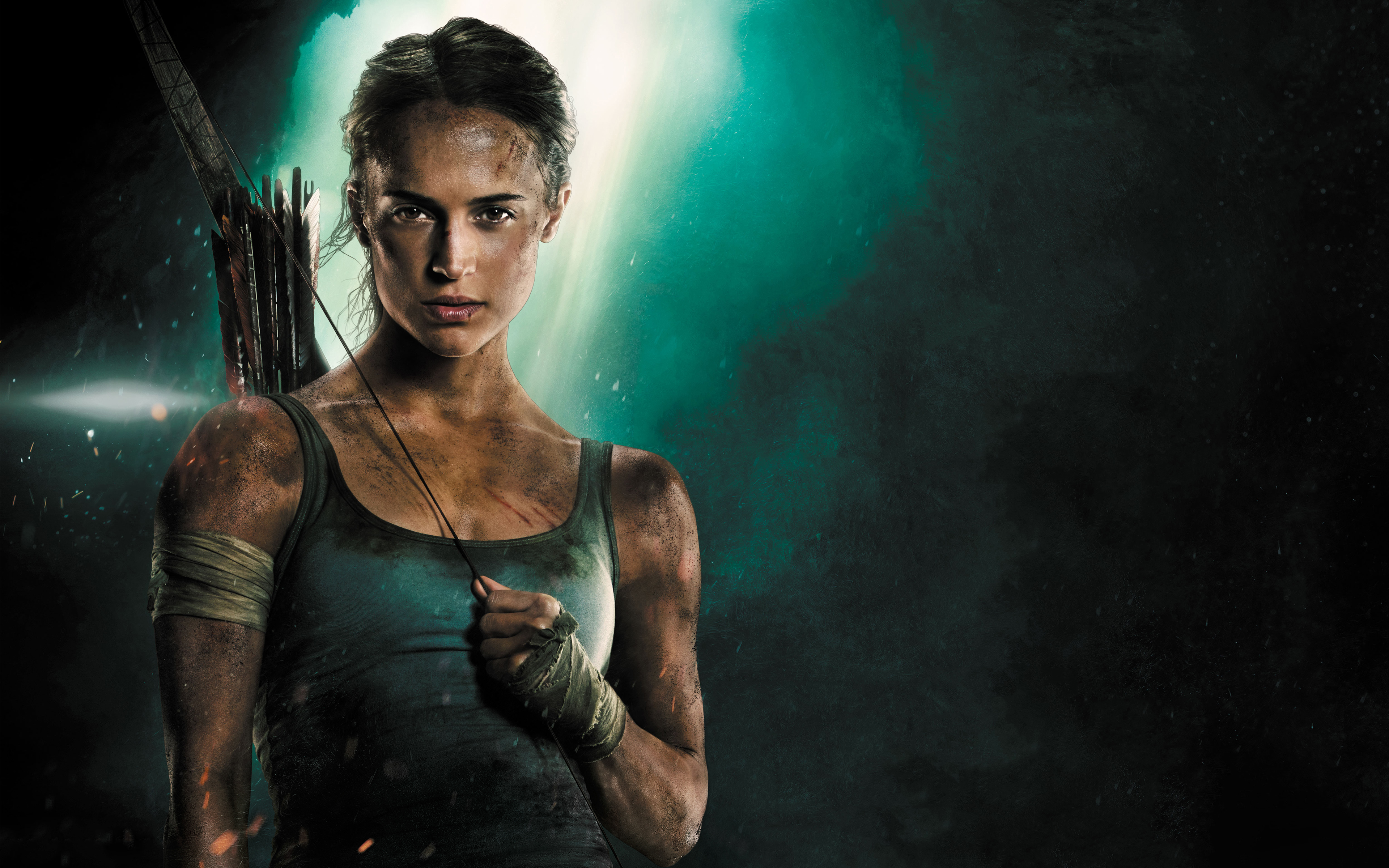 Alicia Vikander Lara Croft Tomb Raider 4K Wallpapers