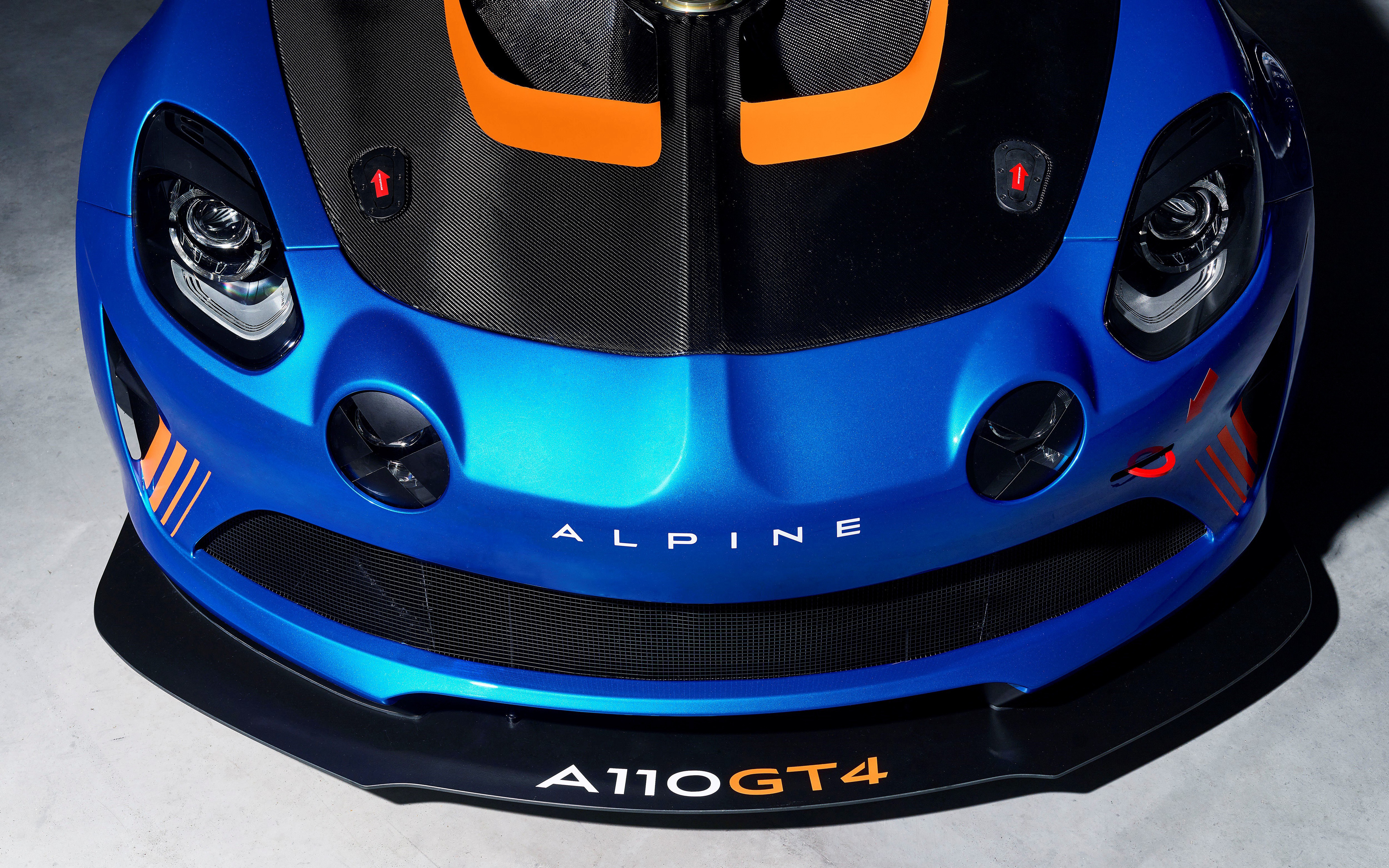 Alpine A110 GT4 Geneva Motor Show 2018 4K Wallpapers