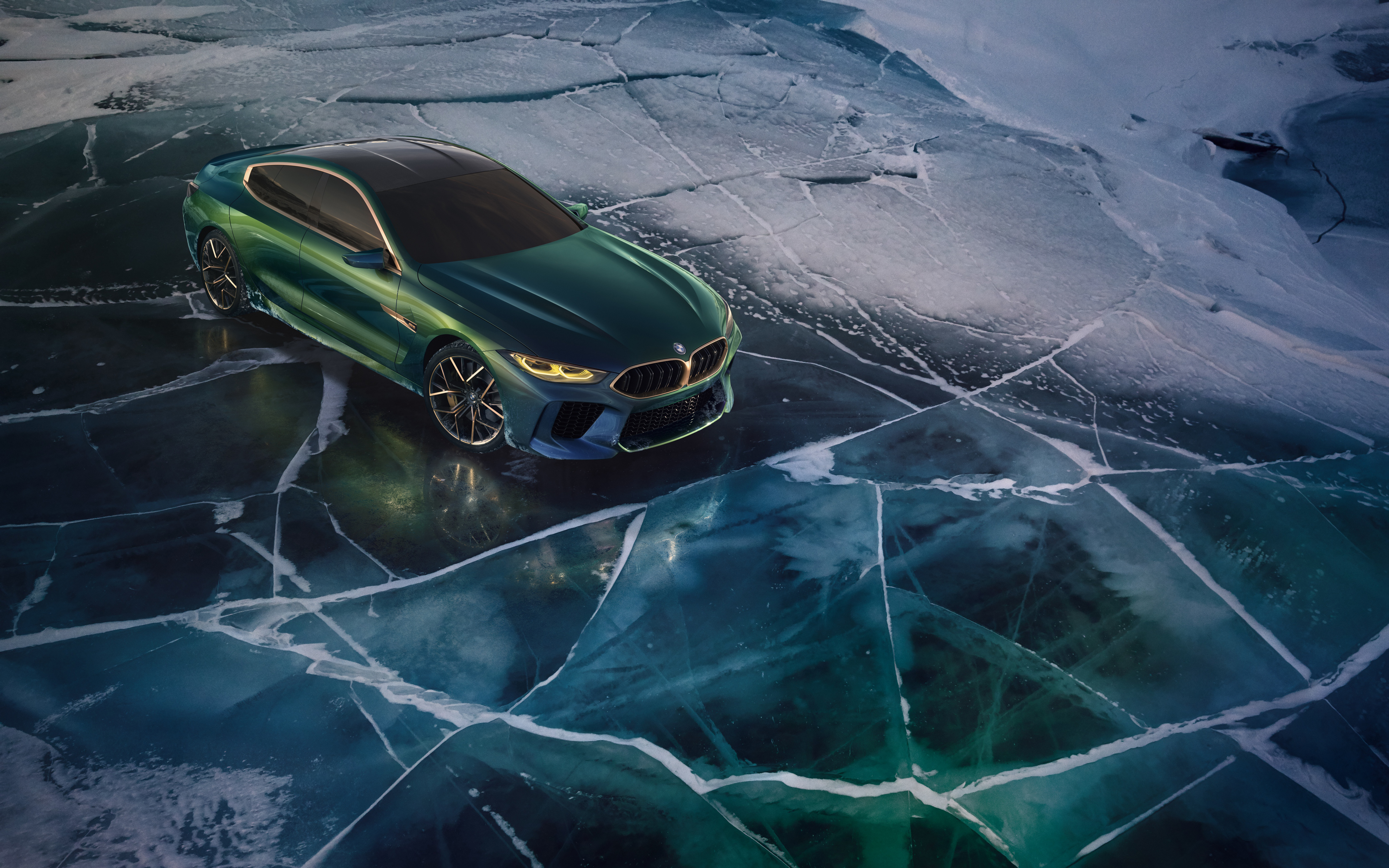 BMW Concept M8 Gran Coupe Geneva Motor Show 2018 4K Wallpapers