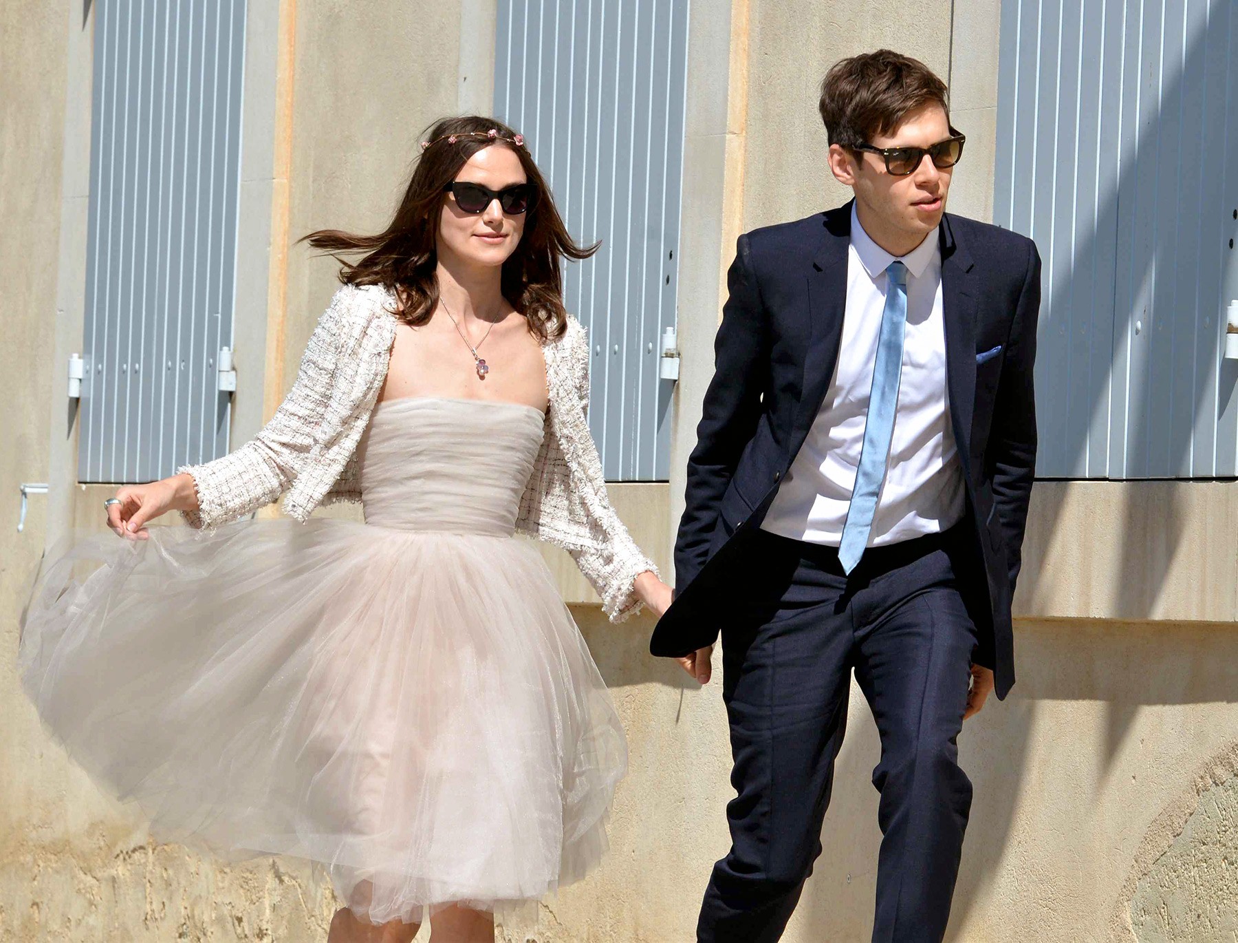 Hot Celebrity Couple English Actress and Singer Keira Knightley With His Husband James Righton