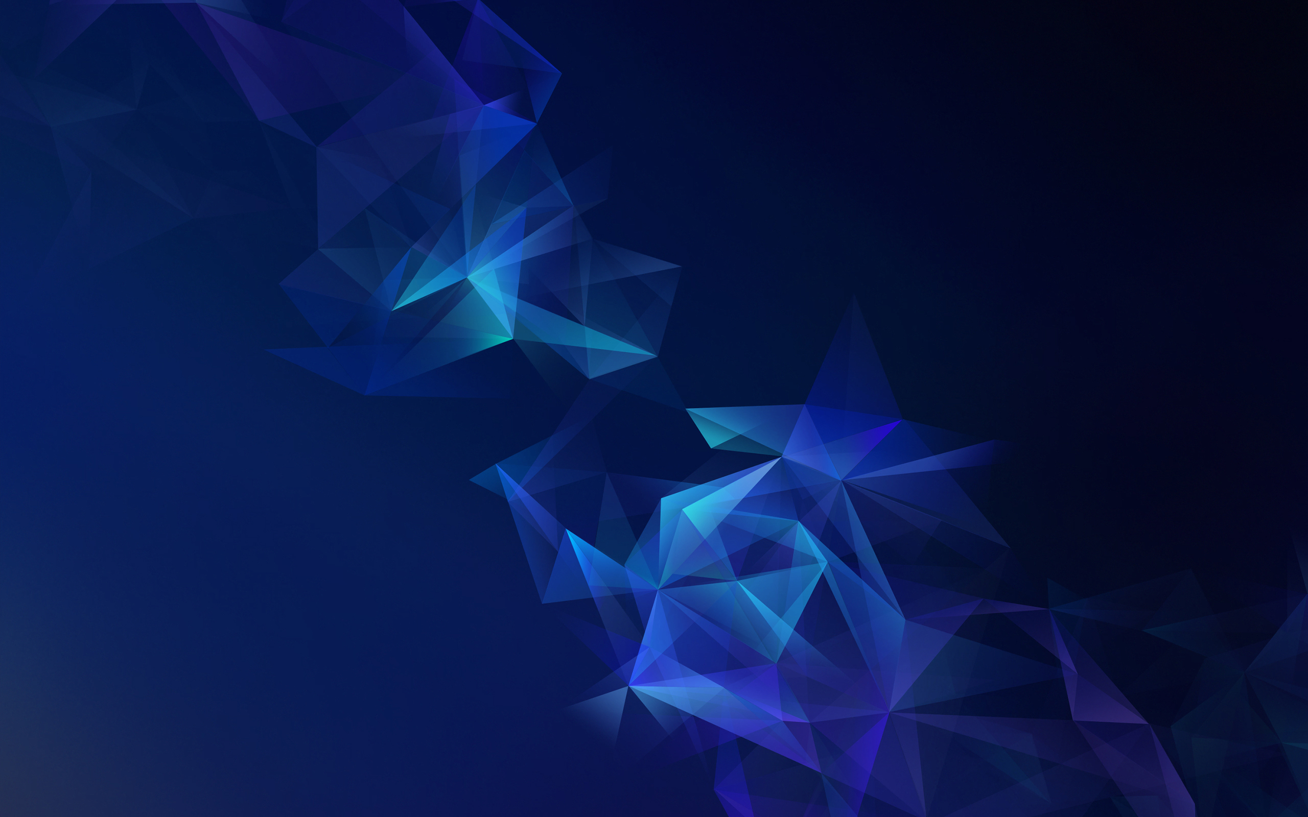 Samsung Galaxy S9 Blue Lowpoly Wallpapers | HD Wallpapers