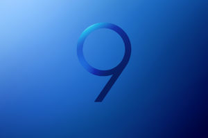 Samsung Galaxy S9 Stock Blue Wallpapers
