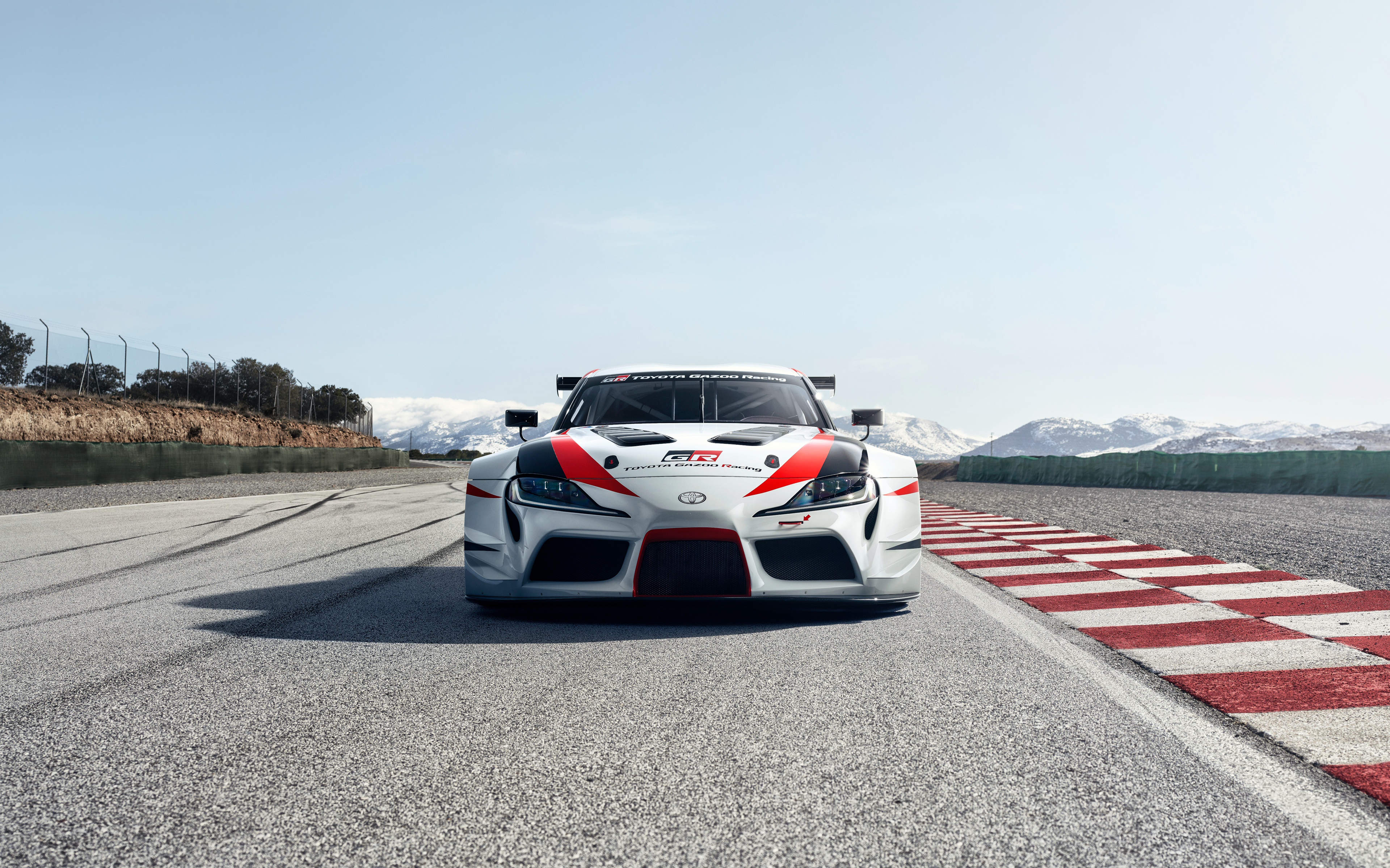 Toyota GR Supra Racing Concept  Geneva 2018 4K