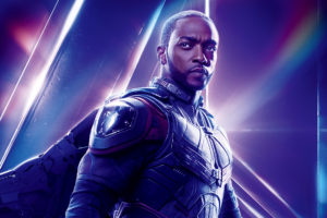 Anthony Mackie as Falcon in Avengers Infinity War 5K Wallpapers