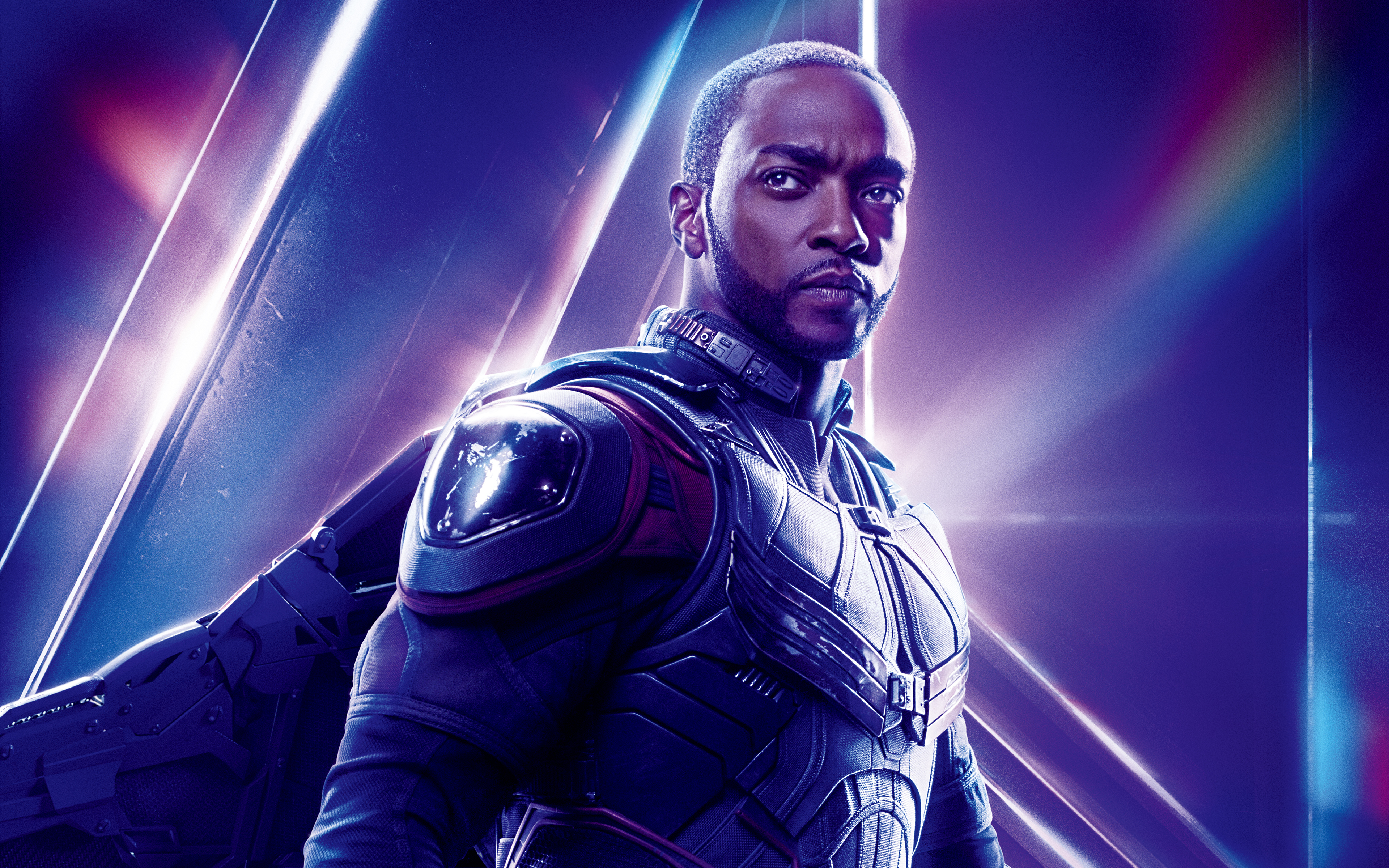 Anthony Mackie as Falcon in Avengers Infinity War 5K