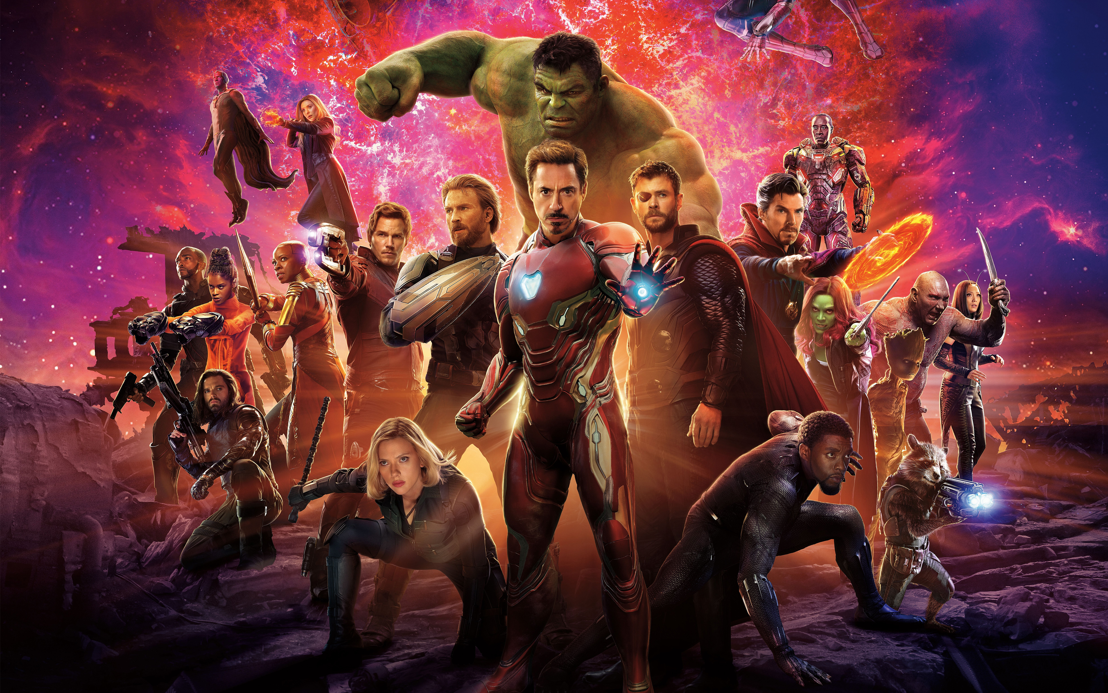 Avengers Infinity War 2018 4K 8K