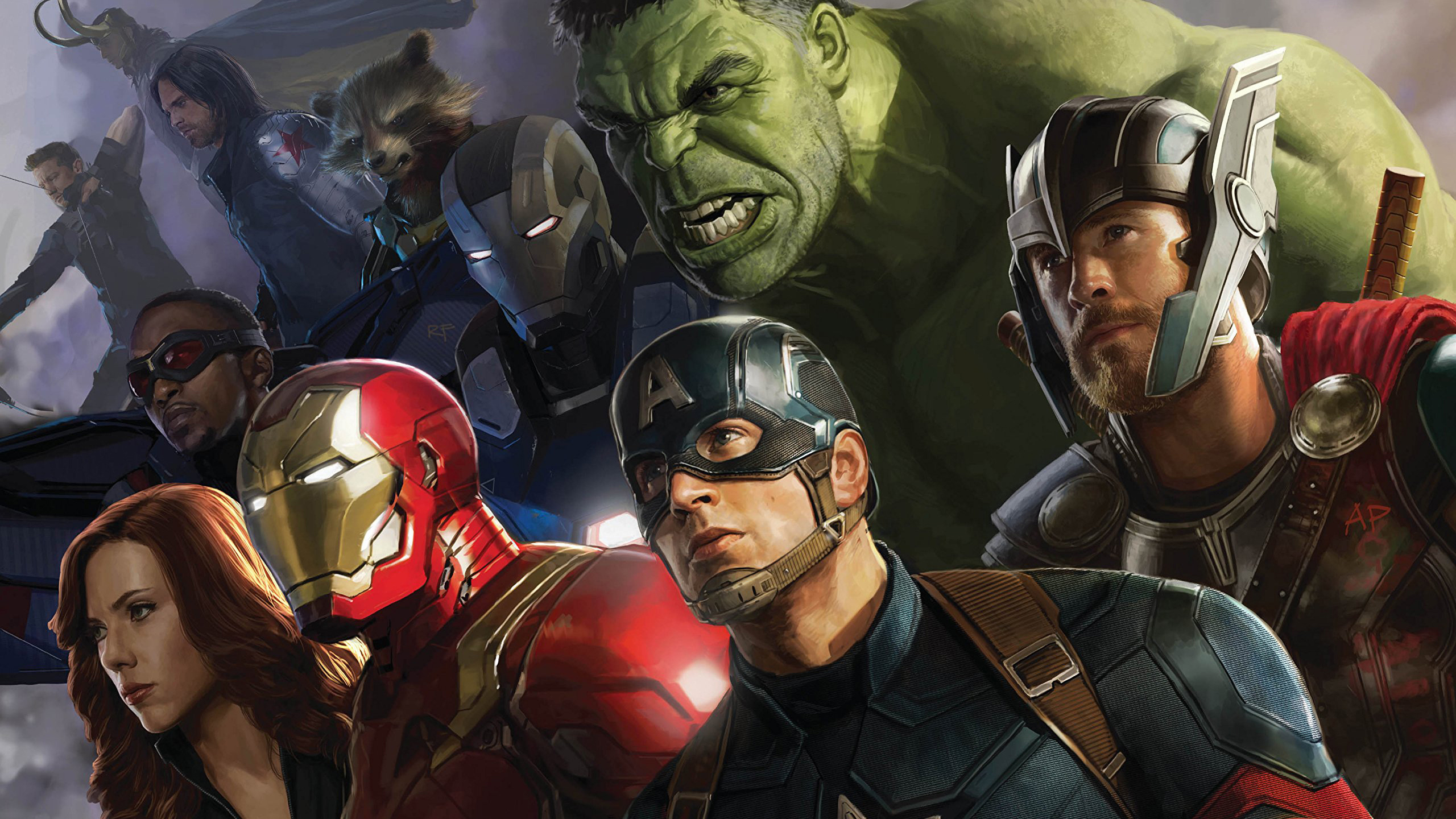 Avengers Infinity War Superheroes 5K
