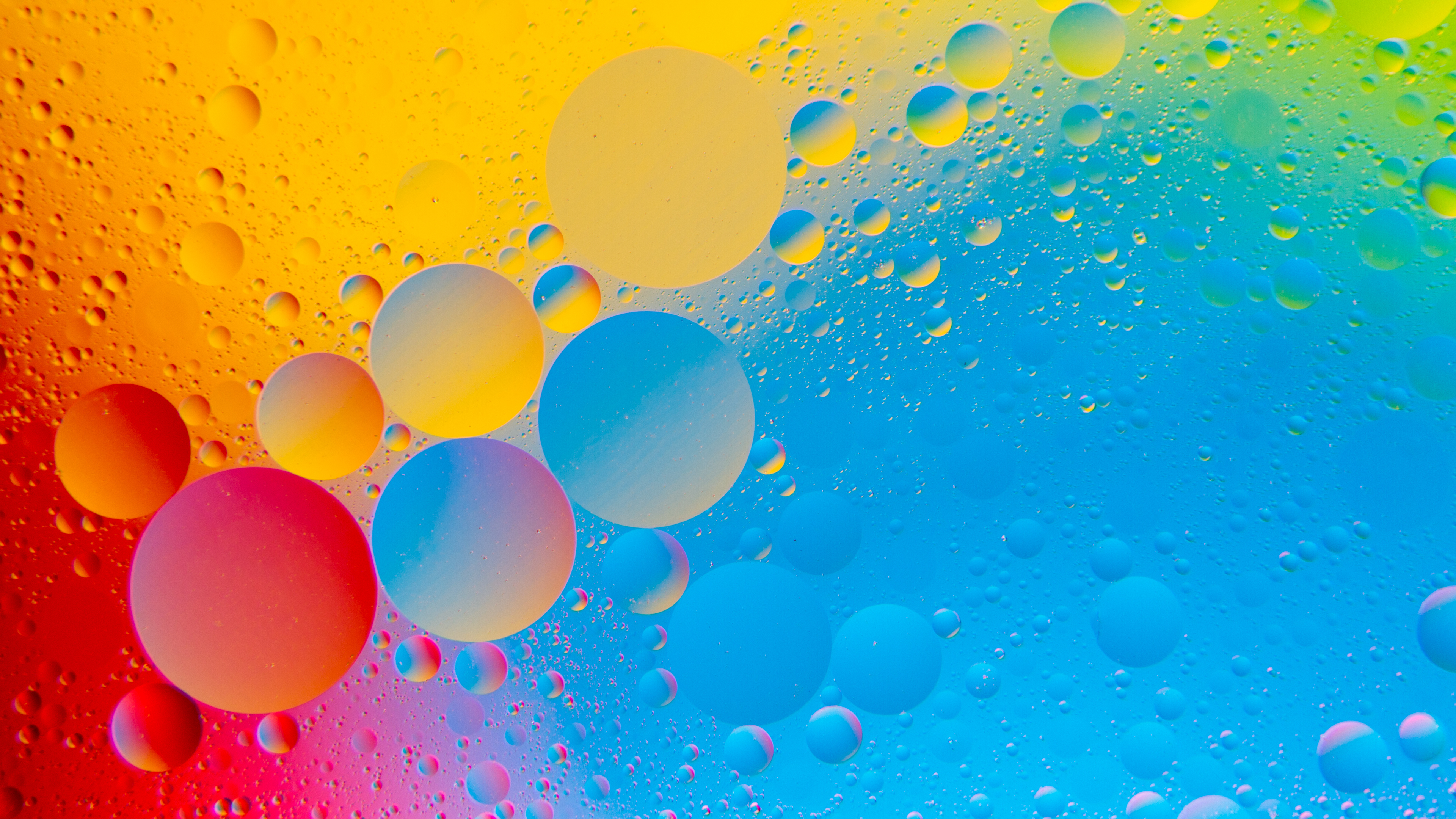 Colorful Bubbles 4K Wallpapers