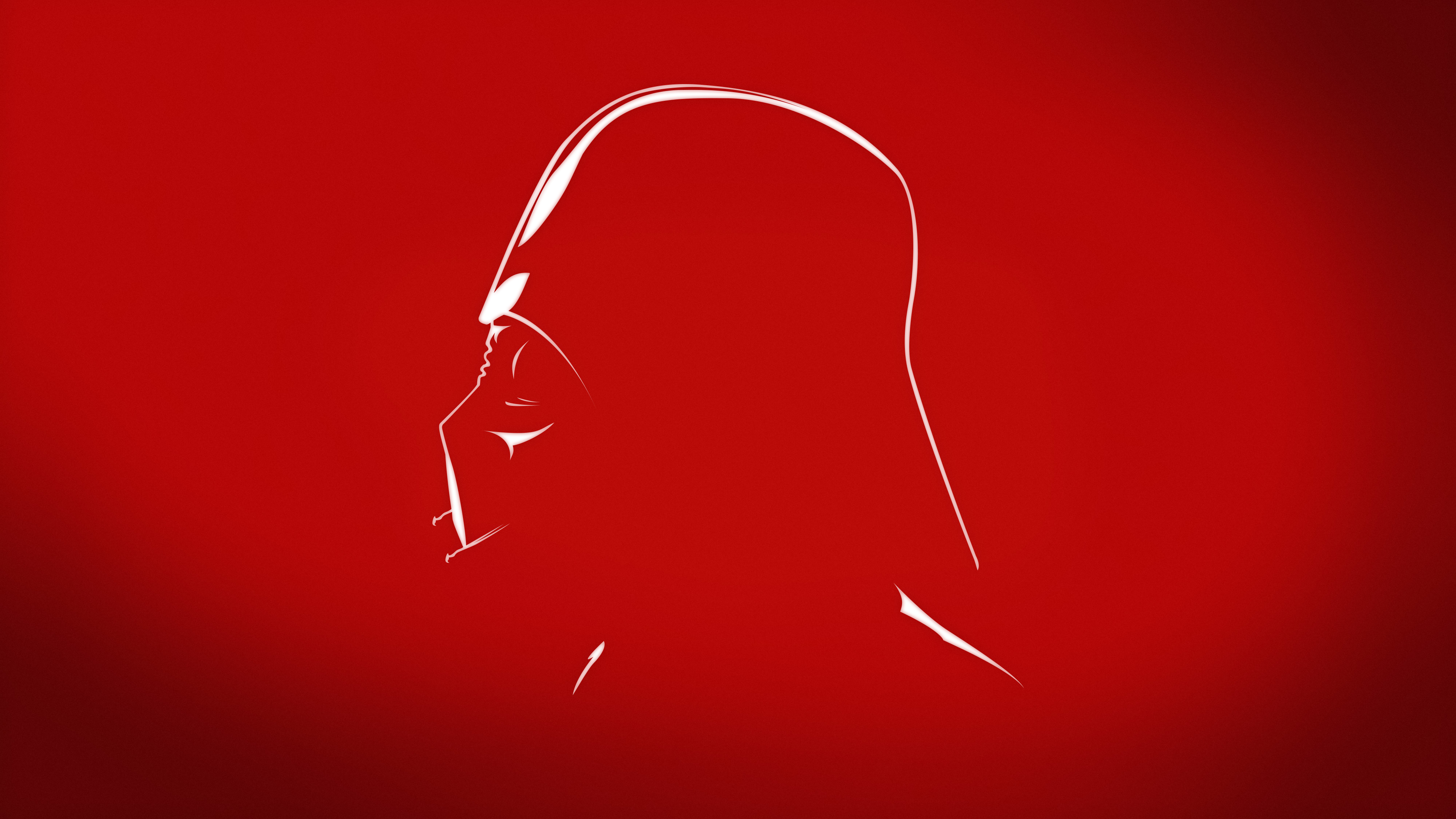 Darth Vader Minimal 4K Wallpapers