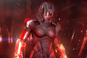Female Shepard Mass Effect 4K Wallpapers
