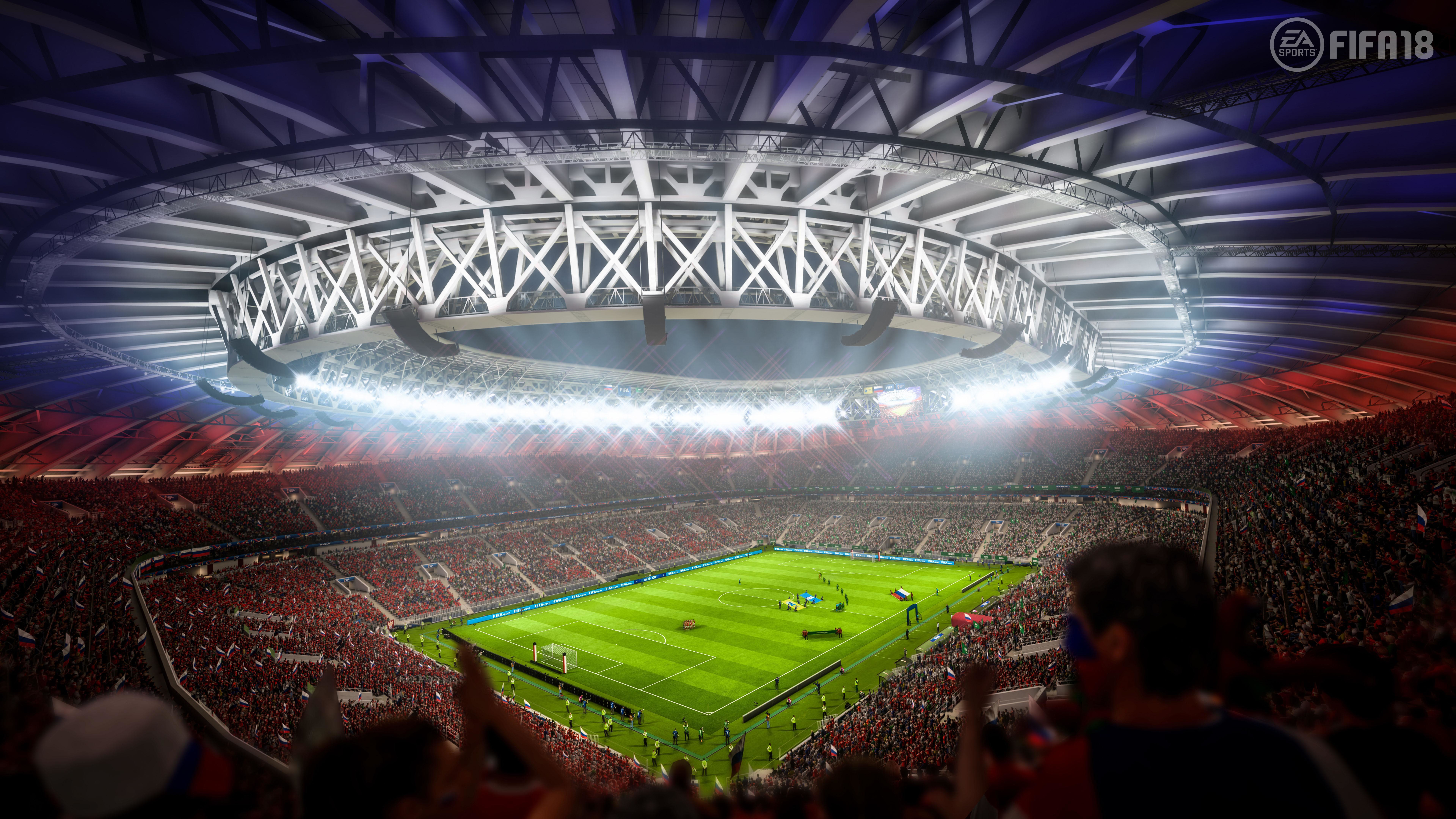 FIFA 18 Stadium 4K 8K Wallpapers