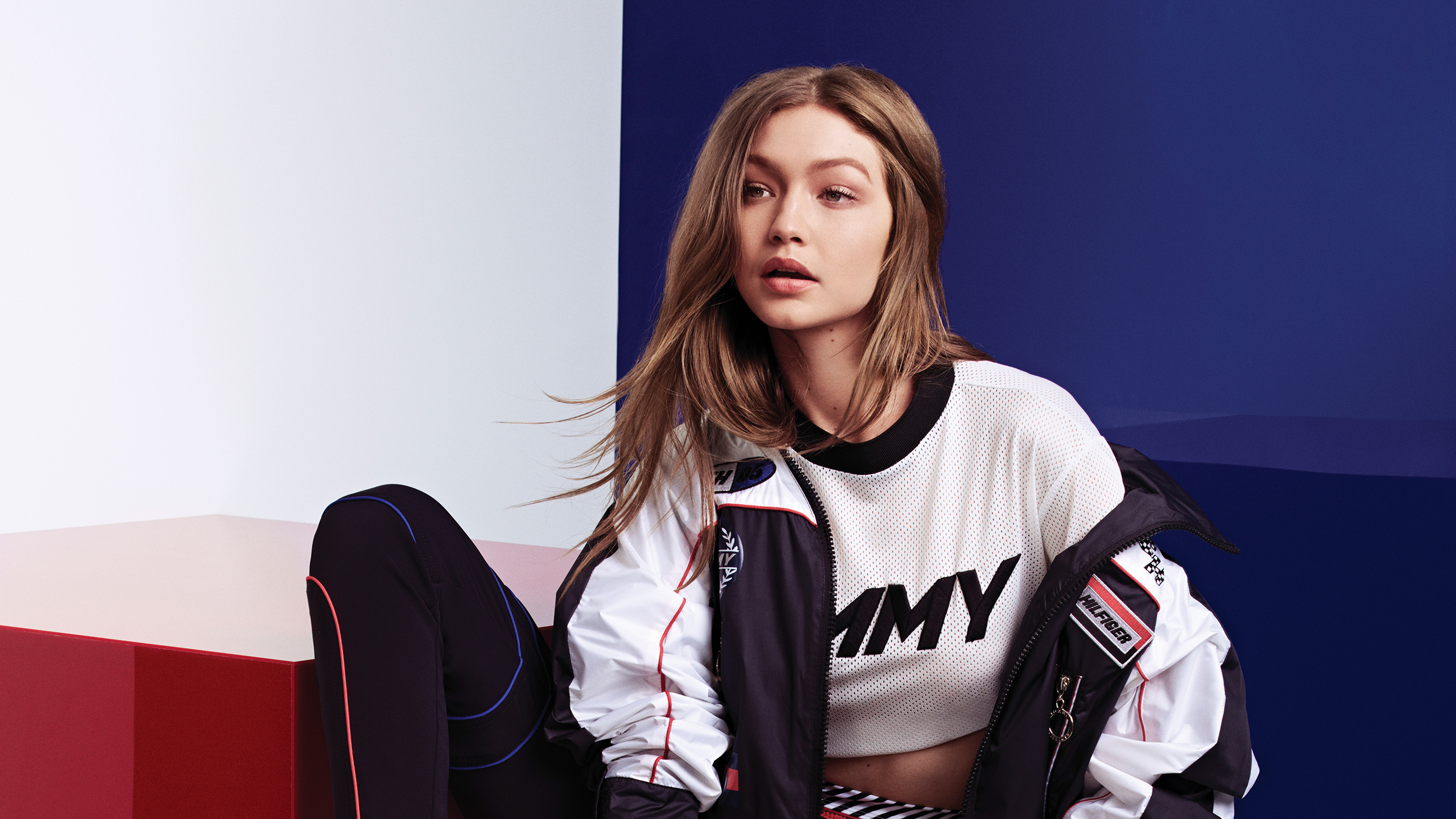 Gigi Hadid for Tommy Hilfiger 2018 Wallpapers