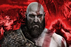 Kratos in God of War 4K