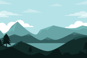 Mountains Landscape Minimal 4K Wallpapers