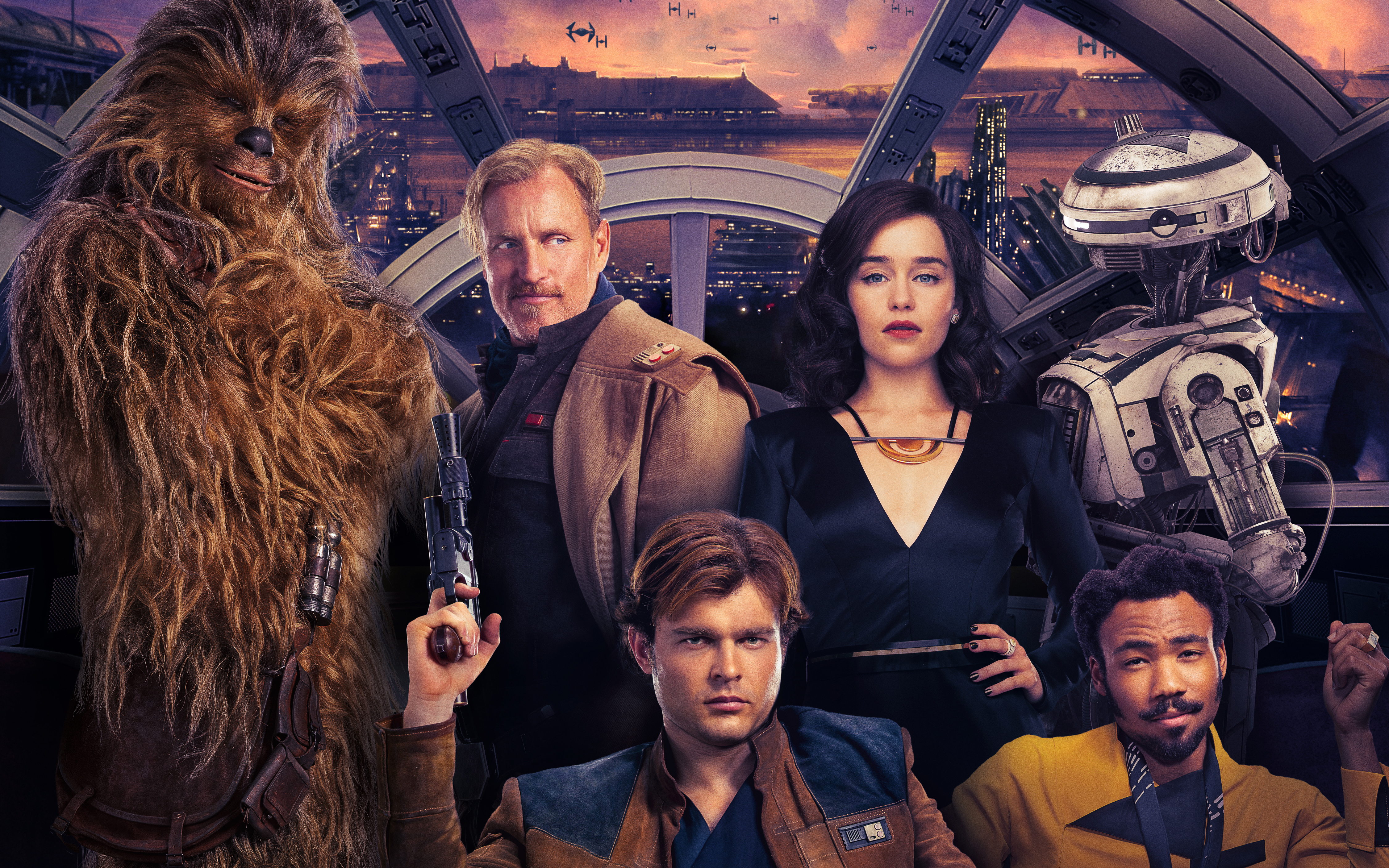 Solo A Star Wars Story 4K Wallpapers
