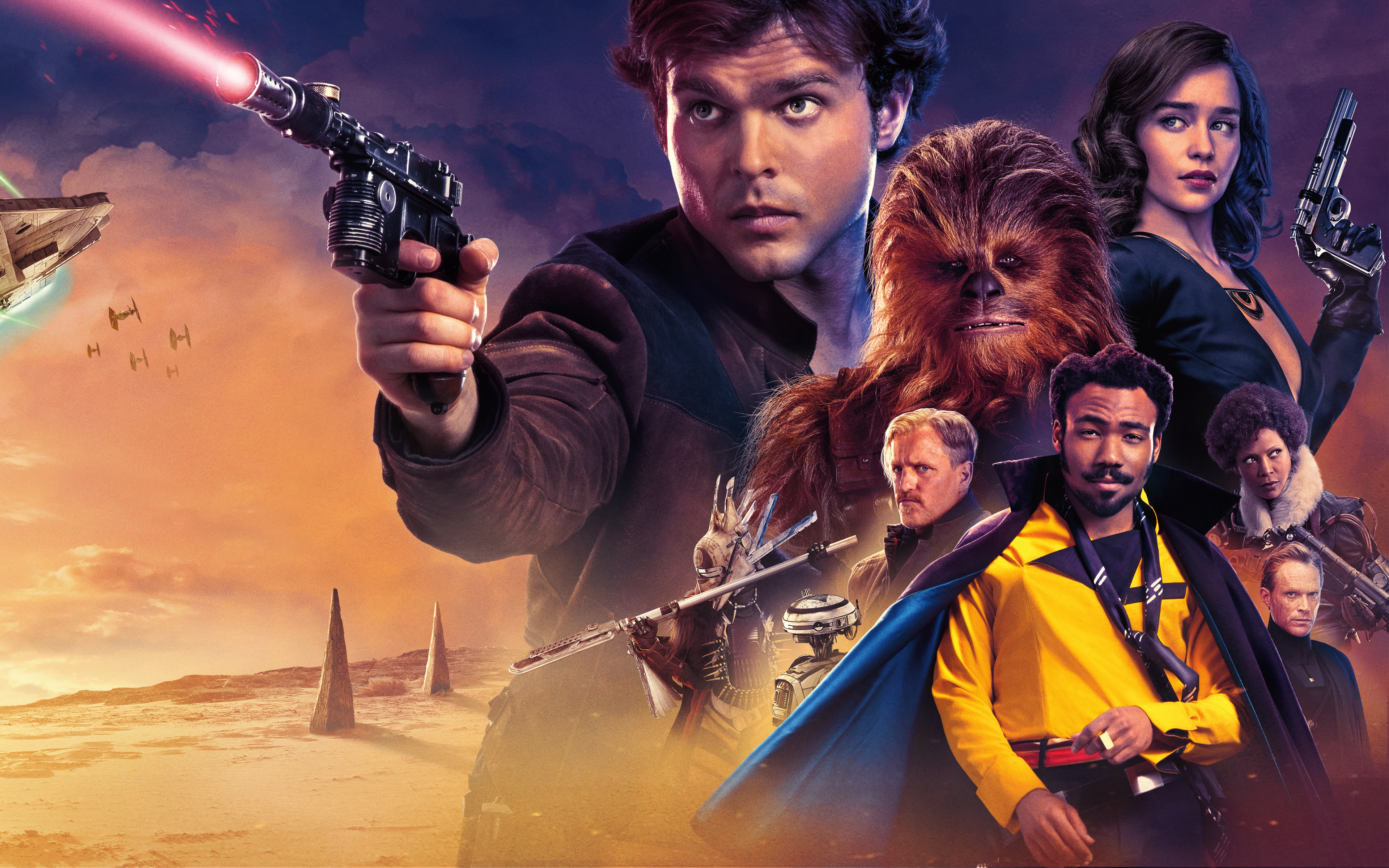 Solo A Star Wars Story 4K 8K 2018 Wallpapers
