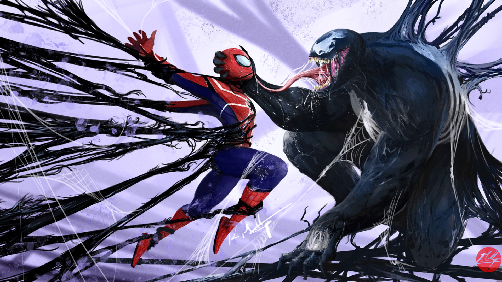 Spider-Man vs Venom Wallpapers