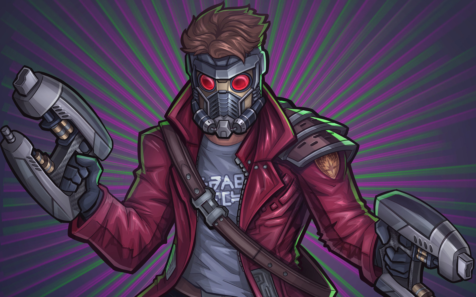 Star-Lord Artwork Guardians of the Galaxy Wallpapers
