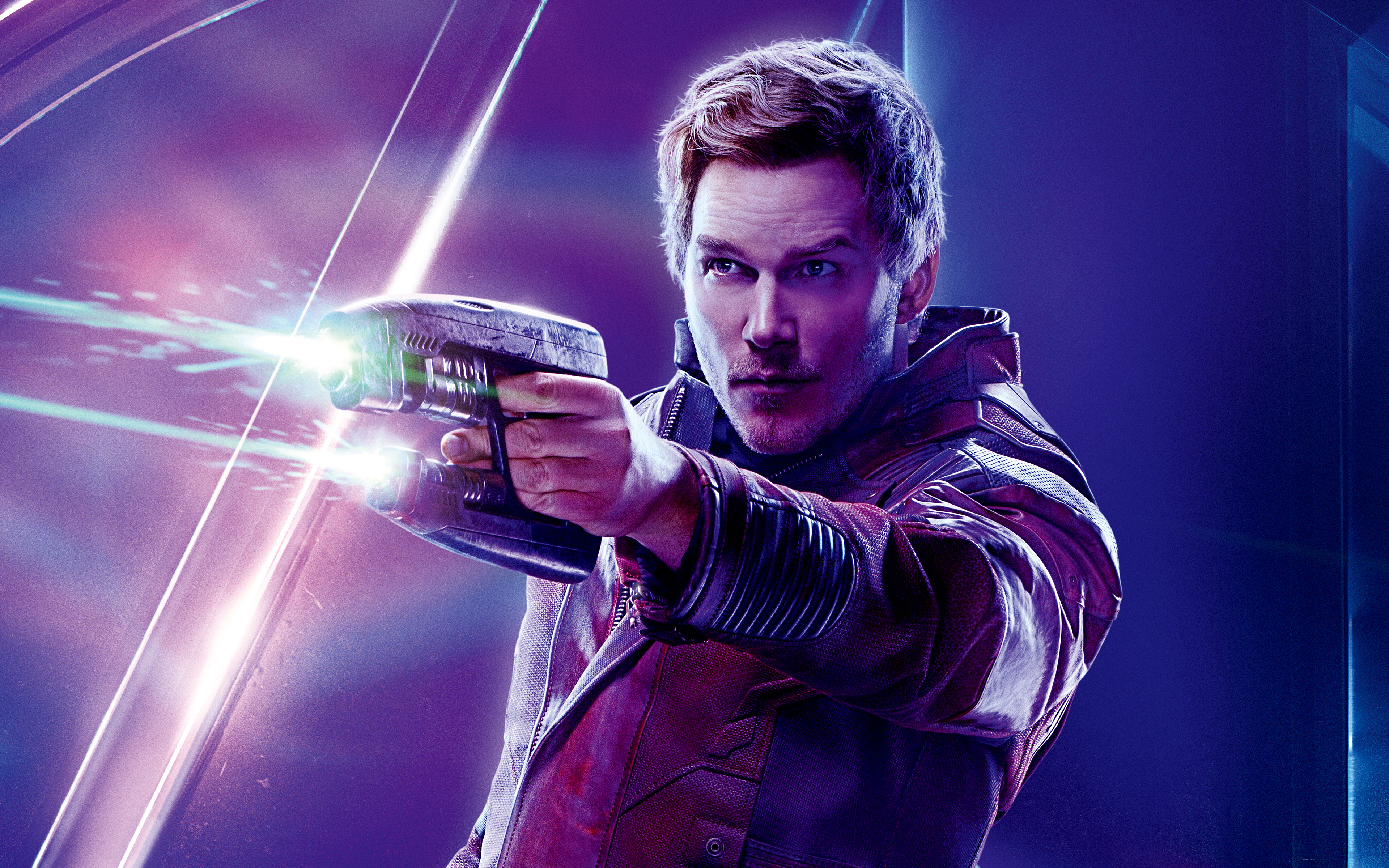Star Lord in Avengers Infinity War 4K 8K Wallpapers
